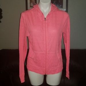 SO Pink Zip-Up Hoodie